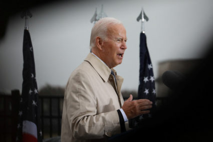 U.S. President Biden attends Pentagon commemoration of September 11 attacks