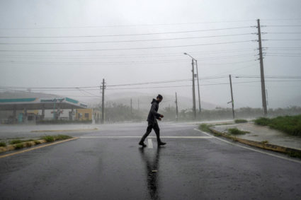 Hurrican Fiona hits Puerto Rico