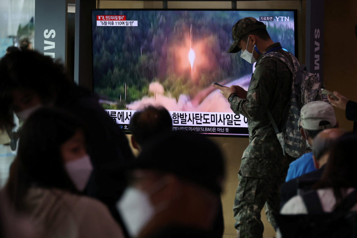 North Korea launches ballistic missiles toward sea in second test this ...