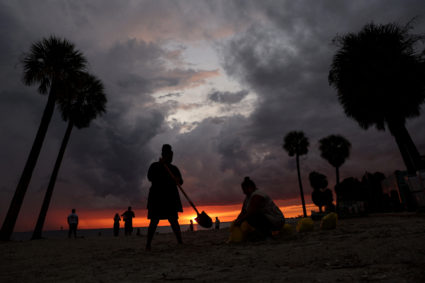 FILE PHOTO: Preparations for Hurricane Ian in Florida