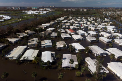 Hurricane Ian destruction in southwestern Florida