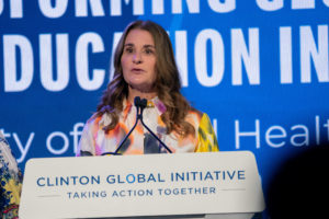 Clinton Global Initiative (CGI) convenes alongside the United Nations General Assembly for the first time since 2016 in Ne...