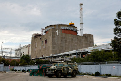 FILE PHOTO: IAEA expert mission visits Zaporizhzhia Nuclear Power Plant