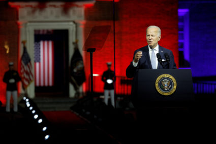 U.S. President Joe Biden travel to Philadelphia in Maryland U.S.