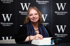 Author Hilary Mantel attends a book signing for her new novel "The Mirror and the Light" at a book store in London
