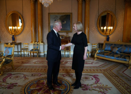 Britain's King Charles meets with Prime Minster Liz Truss