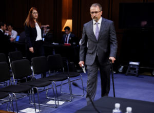 U.S. Senate Judiciary Committee holds hearing to discuss allegations from Twitter whistleblower Zatko on Capitol Hill in W...