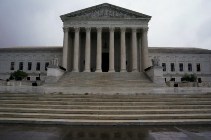 The U.S. Supreme Court building in Washington