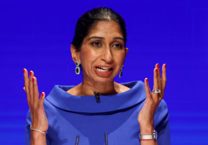 Hardline UK immigration chief says international rules make it too easy to seek asylum