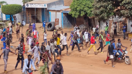 Protests in Moundou, Chad