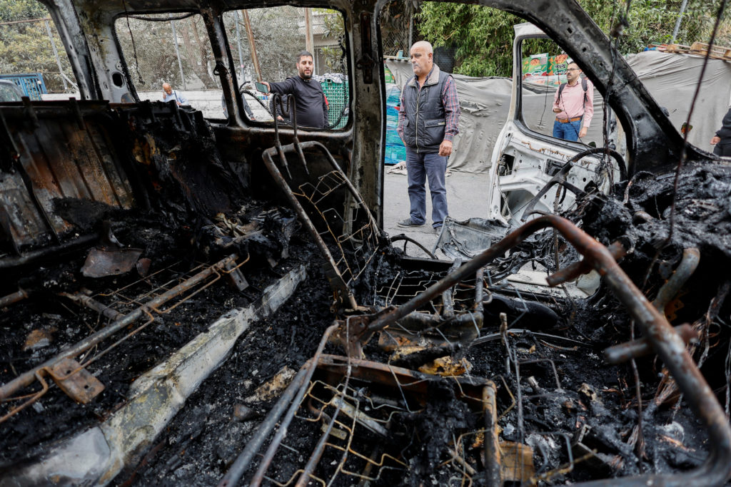 Aftermath of Israeli raid in Nablus