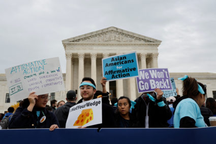 Supreme Court hears arguments in cases that could end affirmative action