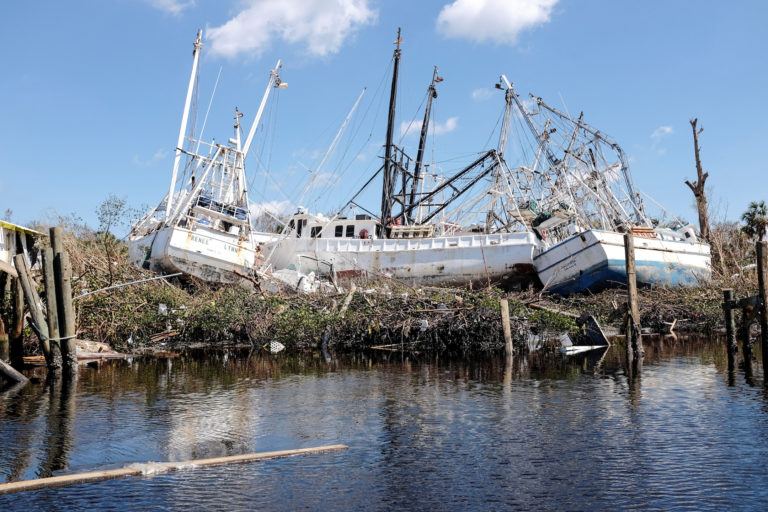 Hurricane Ian aftermath in Florida