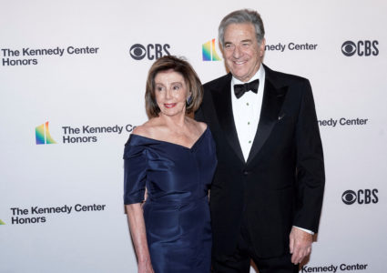 FILE PHOTO: Speaker of the House Nancy Pelosi (D-CA) and her husband Paul Pelosi arrive for the 42nd Annual Kennedy Awards...