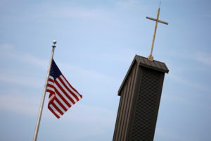 St. Joseph Catholic Church is seen in Hanover, Pennsylvania