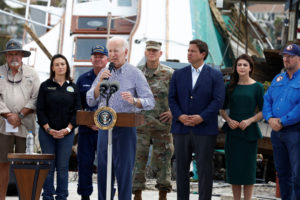 U.S. President Joe Biden visits Florida