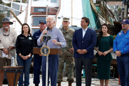 U.S. President Joe Biden visits Florida