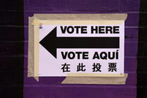 Election day in New York