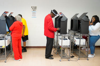 Early voting begins in Georgia for U.S. midterms
