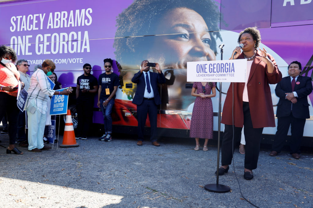 WATCH LIVE: Stacey Abrams speaks at Georgia gubernatorial campaign headquarters on election night - Vimarsana News