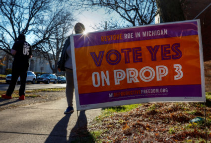Voters uphold abortion rights in Michigan, California, Vermont ballot measures