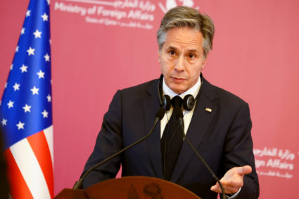 Secretary of State Blinken criticizes FIFA armband threat at World Cup