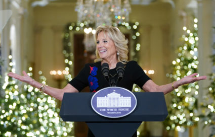 WATCH: Jill Biden shows off White House 'We the People' holiday decorations