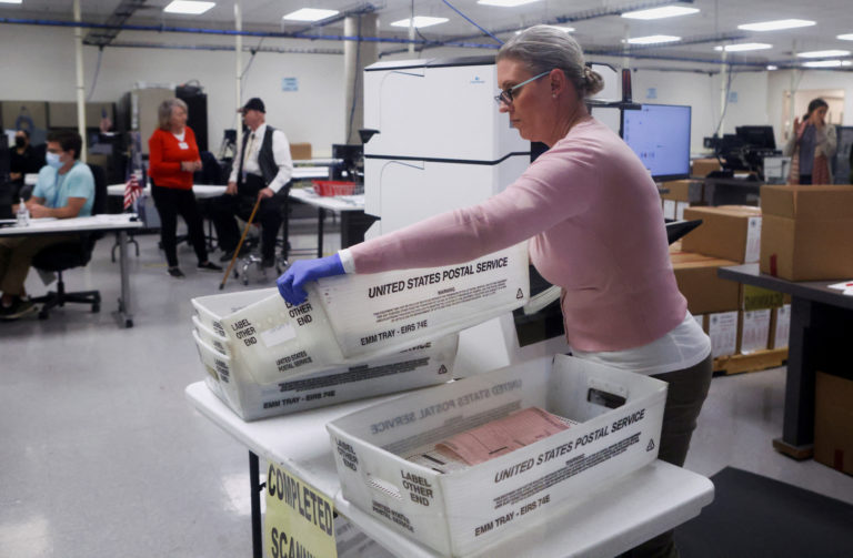 Vote counting in Arizona midterm election