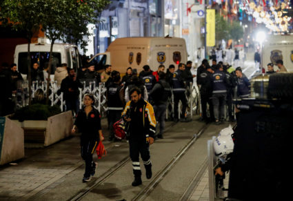 Explosion in central Istanbul's Taksim area