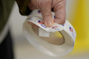 Voting for the 2022 midterm elections in Annapolis