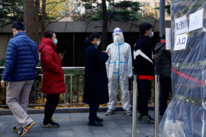 FILE PHOTO: COVID-19 in Beijing
