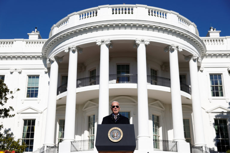 U.S. President Biden pardons the National Thanksgiving Turkeys in the annual ceremony at the White House