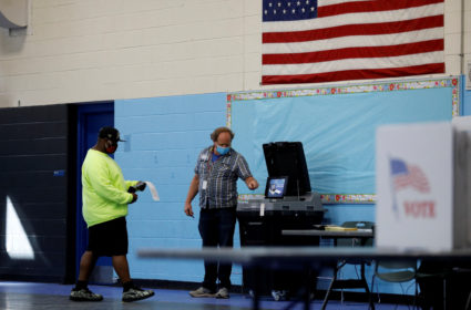 FILE PHOTO: 2020 U.S. election in North Carolina