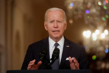 U.S. President Joe Biden speaks about gun violence during a primetime address from the White House in Washington, U.S., June 2, 2022. Photo by Leah Millis/REUTERS