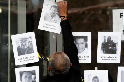 Vigil for Mexican journalist killed in Chilpancingo