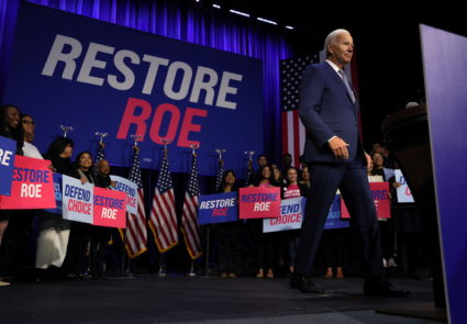 U.S. President Biden speaks about abortion rights