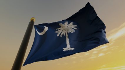 Flag of the U.S. State of South Carolina. File photo provided by Getty Images