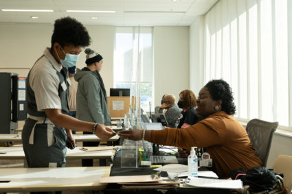Georgia voters take to the polls for early voting in runoff U.S. Senate election
