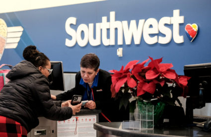 Southwest Airlines canceling more than 12,000 flights around the Christmas holiday weekend across the country and in Balti...