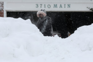 Winter storm hits Buffalo, New York