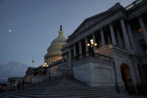 A general view of the U.S. Capitol after United States on Capitol Hill in Washington, D.C., U.S. August 6, 2022. Photo by Ken Cedeno/REUTERS