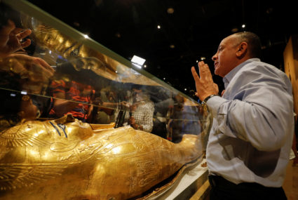 U.S. returns looted 2,500-year-old sarcophagus to Egypt