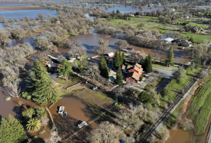 Rainstorms cause flooding in Sacramento County