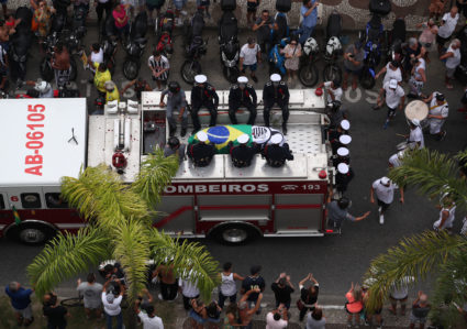Pelé buried in Brazilian city he made famous