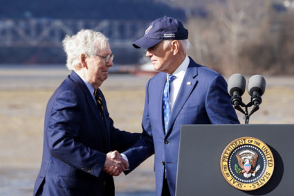U.S. President Biden visits Kentucky to push his economic and infrastructure spending plans