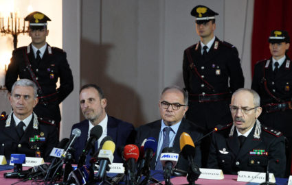 Italian police arrest fugitive Mafia boss after 3 decades on the run