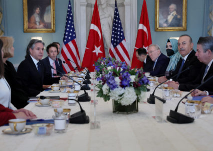 WATCH: NATO allies U.S., Turkey meet in Washington amid disagreements on war in Ukraine