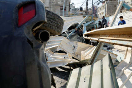 Aftermath of Israeli raid in Jenin