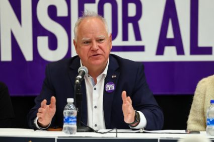 Tim Walz sworn in for 2nd term as Minnesota governor, pledges boosts to education