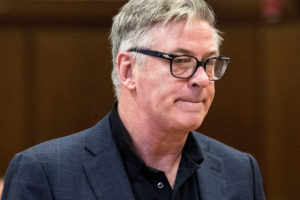 FILE PHOTO: Actor Alec Baldwin appears in court in the Manhattan borough of New York City